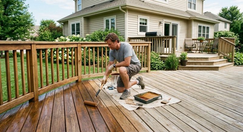 Concrete Deck Sealing in Renton, WA