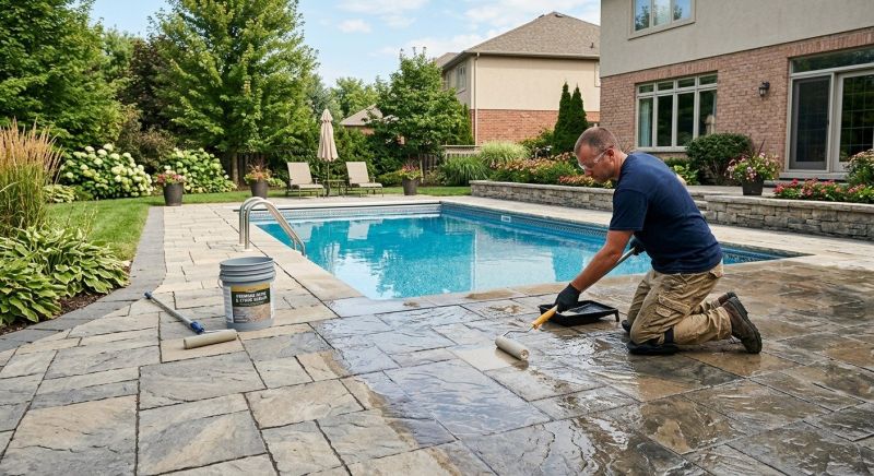 Concrete Patio Sealing in Bellevue, WA
