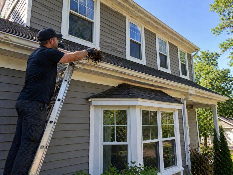 Gutter Downspout Unclogging in Annapolis, MD