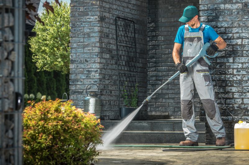 Residential Powerwashing in Action