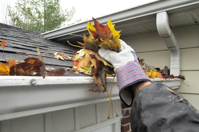 Rain Gutter Clearing in Fredericksburg, VA
